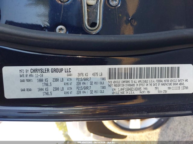 Auction sale of the 2011 Jeep Patriot Sport, vin: 1J4NF1GB4BD102005, lot number: 45423363