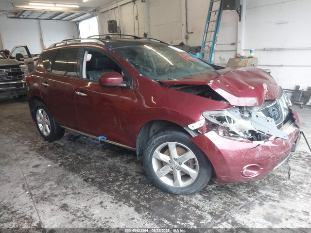 2009 Nissan Murano Sl მანქანა იყიდება აუქციონზე, vin: JN8AZ18WX9W208815, აუქციონის ნომერი: 45423364