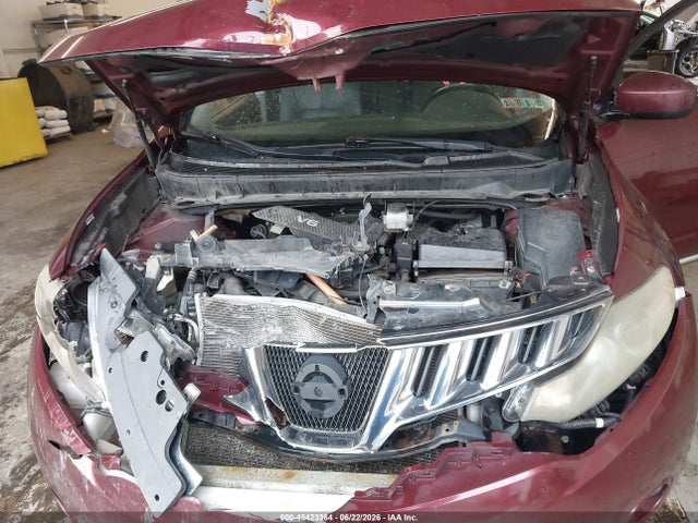 Продажа на аукционе авто 2009 Nissan Murano Sl, vin: JN8AZ18WX9W208815, номер лота: 45423364