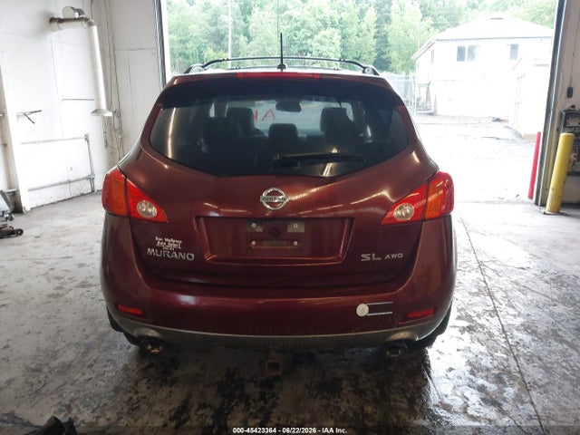 Продажа на аукционе авто 2009 Nissan Murano Sl, vin: JN8AZ18WX9W208815, номер лота: 45423364