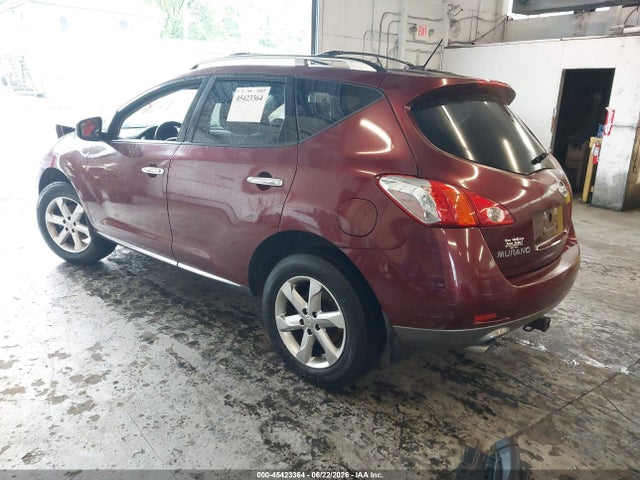 Продажа на аукционе авто 2009 Nissan Murano Sl, vin: JN8AZ18WX9W208815, номер лота: 45423364
