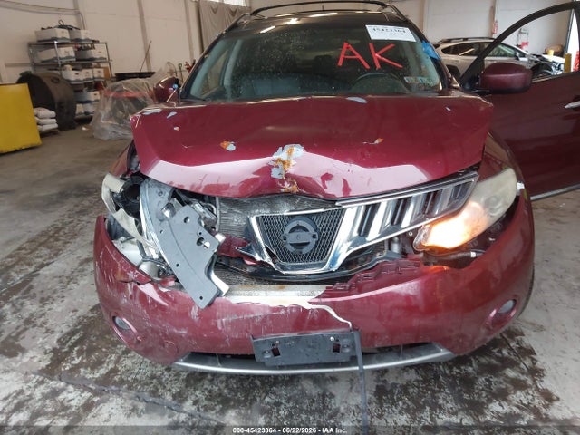 Продажа на аукционе авто 2009 Nissan Murano Sl, vin: JN8AZ18WX9W208815, номер лота: 45423364