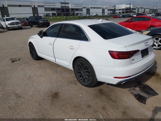Aukcja sprzedaży 2019 Audi A4 40 Premium, vin: WAUGMAF41KN004211, numer aukcji: 45423395