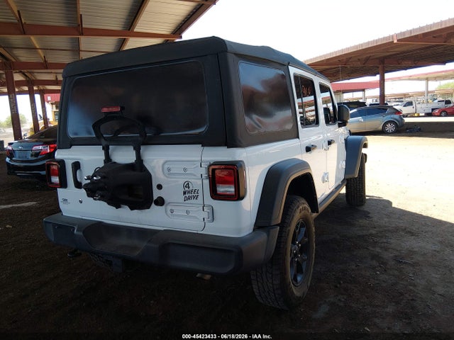 2021 Jeep Wrangler Unlimited Willys Sport 4x4 მანქანა იყიდება აუქციონზე, vin: 1C4HJXDN7MW817340, აუქციონის ნომერი: 45423433