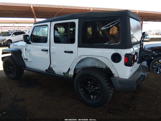 2021 Jeep Wrangler Unlimited Willys Sport 4x4 მანქანა იყიდება აუქციონზე, vin: 1C4HJXDN7MW817340, აუქციონის ნომერი: 45423433