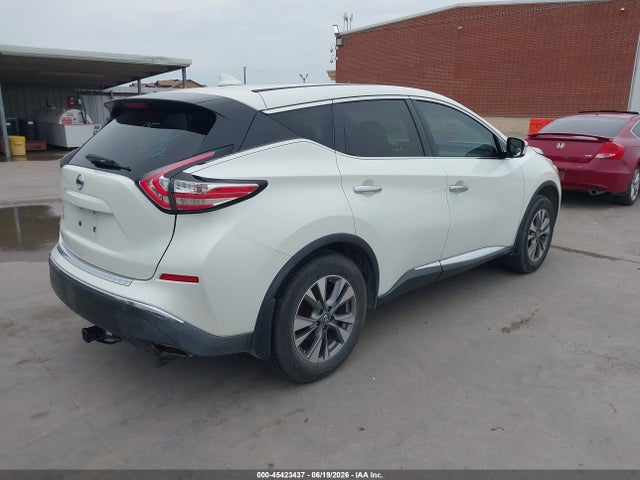 Auction sale of the 2016 Nissan Murano S, vin: 5N1AZ2MG9GN163171, lot number: 45423437