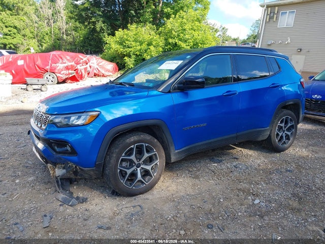 2025 Jeep Compass Limited 4x4 მანქანა იყიდება აუქციონზე, vin: 3C4NJDCN3ST542720, აუქციონის ნომერი: 45423541