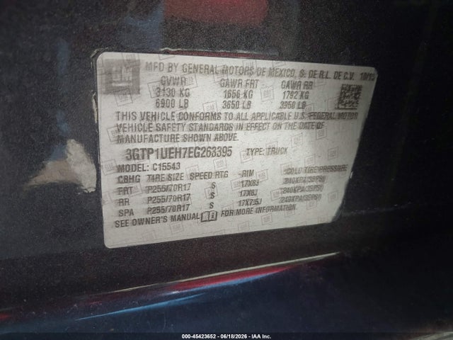 GMC Sierra 1500 Sle 2014 3GTP1UEH7EG263395 Image 9