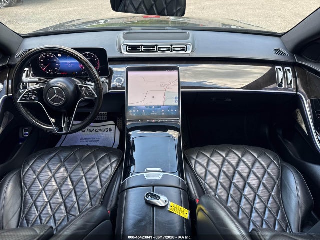 2022 Mercedes-benz S 500 4matic მანქანა იყიდება აუქციონზე, vin: W1K6G6DB8NA070728, აუქციონის ნომერი: 45423841