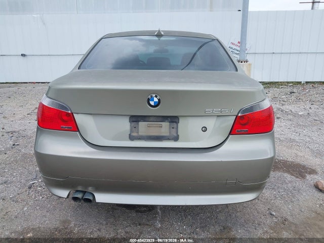 2007 Bmw 525i მანქანა იყიდება აუქციონზე, vin: WBANE53537CW66674, აუქციონის ნომერი: 45423929