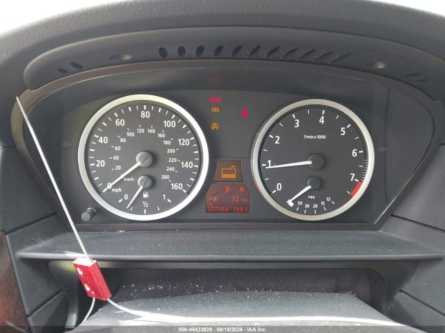 2007 Bmw 525i მანქანა იყიდება აუქციონზე, vin: WBANE53537CW66674, აუქციონის ნომერი: 45423929