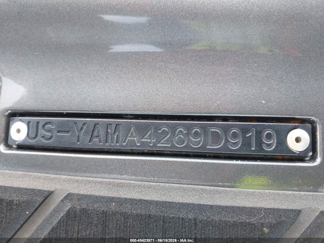 45423971 :رقم المزاد ، YAMA4269D919 vin ، 2019 Yamaha Fx-cruiser Sho مزاد بيع