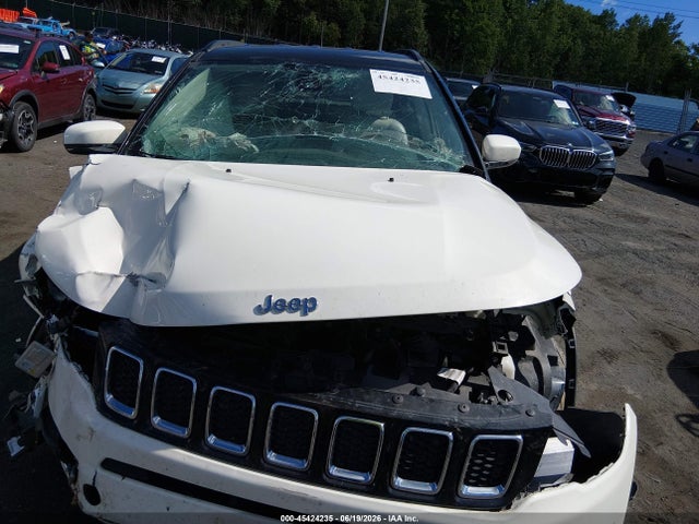 45424235 :رقم المزاد ، 3C4NJDCB3MT597659 vin ، 2021 Jeep Compass Limited 4x4 مزاد بيع