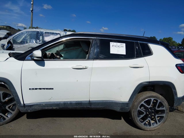 45424235 :رقم المزاد ، 3C4NJDCB3MT597659 vin ، 2021 Jeep Compass Limited 4x4 مزاد بيع