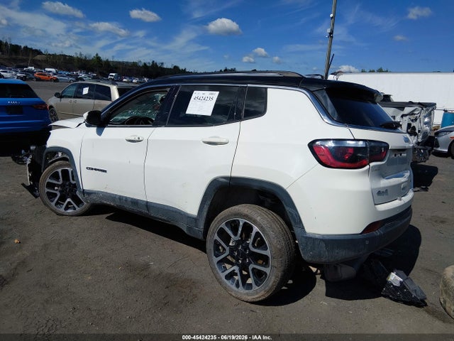 45424235 :رقم المزاد ، 3C4NJDCB3MT597659 vin ، 2021 Jeep Compass Limited 4x4 مزاد بيع
