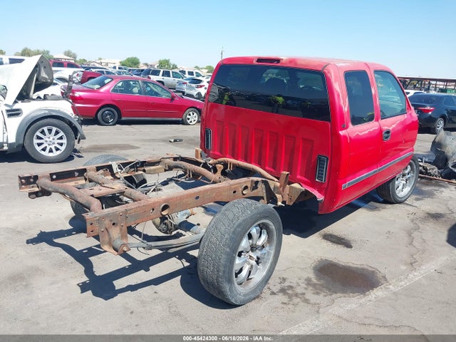 45424300 :رقم المزاد ، 1GTEK19T91Z230927 vin ، 2001 Gmc Sierra 1500 Sle مزاد بيع