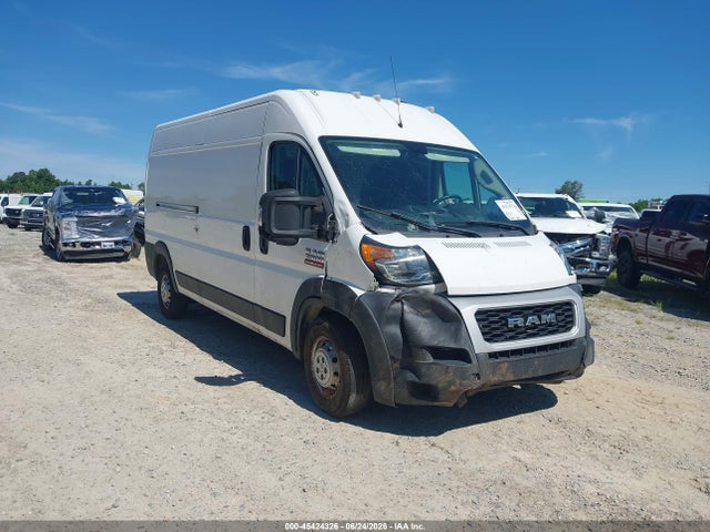 45424326 :رقم المزاد ، 3C6LRVDG1ME555339 vin ، 2021 Ram Promaster 2500 High Roof 159 Wb مزاد بيع