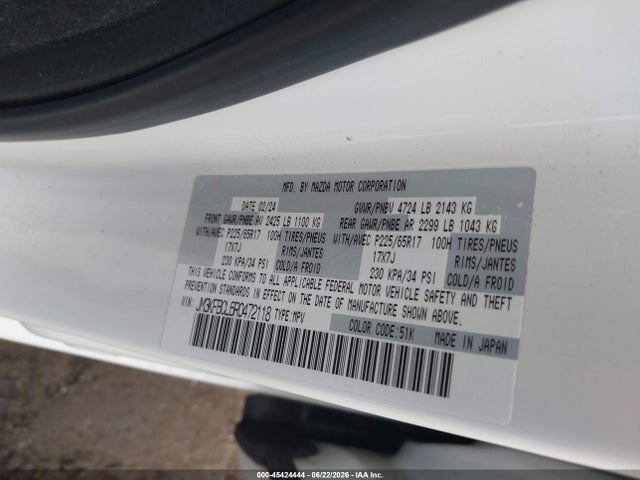 JM3KFBCL6R0472118 Mazda Cx-5 2.5 S Preferred