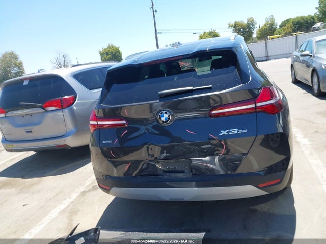 45424465 :رقم المزاد ، 5UX53GP0XS9Z54988 vin ، 2025 Bmw X3 30 Xdrive مزاد بيع