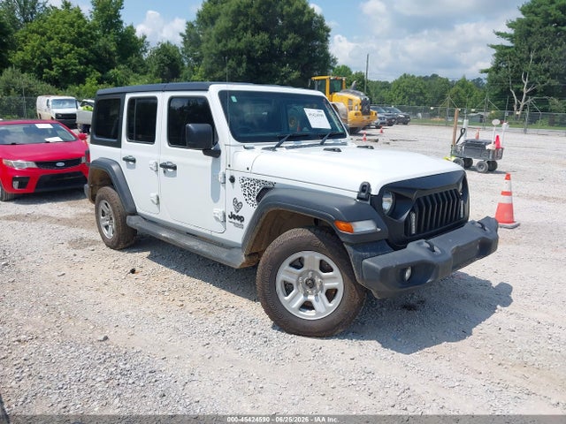 Aukcja sprzedaży 2021 Jeep Wrangler Unlimited Sport Rhd 4x4, vin: 1C4HJXKN2MW698180, numer aukcji: 45424590