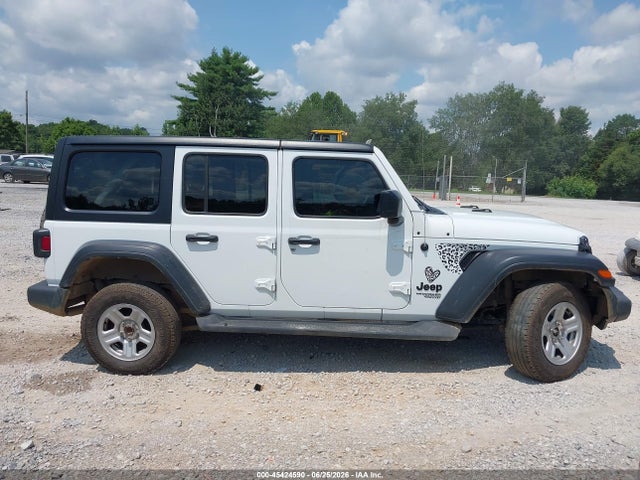 Aukcja sprzedaży 2021 Jeep Wrangler Unlimited Sport Rhd 4x4, vin: 1C4HJXKN2MW698180, numer aukcji: 45424590