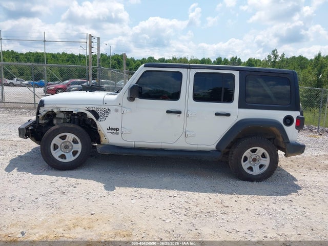 45424590 :رقم المزاد ، 1C4HJXKN2MW698180 vin ، 2021 Jeep Wrangler Unlimited Sport Rhd 4x4 مزاد بيع