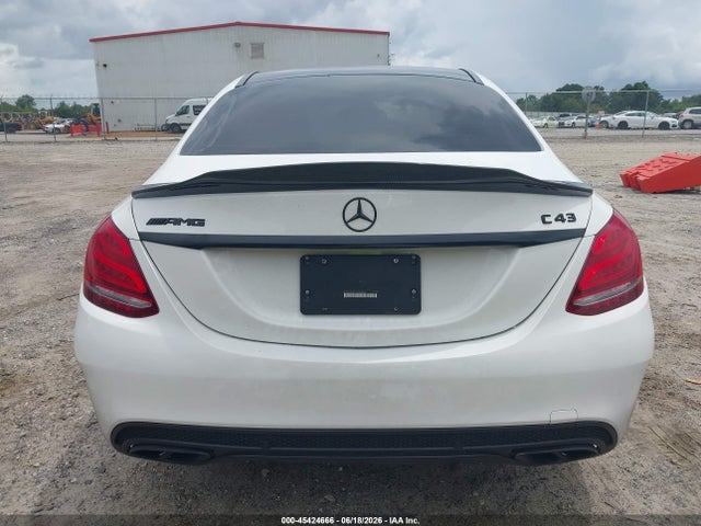 2018 Mercedes-benz Amg C 43 4matic მანქანა იყიდება აუქციონზე, vin: 55SWF6EB4JU254706, აუქციონის ნომერი: 45424666