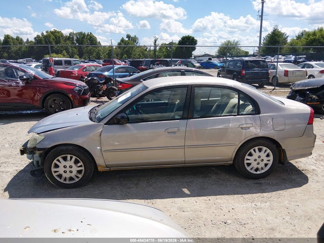 45424770 :رقم المزاد ، 2HGES16584H588984 vin ، 2004 Honda Civic Lx مزاد بيع