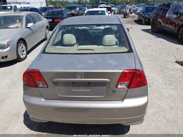 45424770 :رقم المزاد ، 2HGES16584H588984 vin ، 2004 Honda Civic Lx مزاد بيع