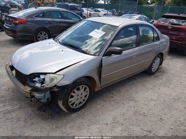 45424770 :رقم المزاد ، 2HGES16584H588984 vin ، 2004 Honda Civic Lx مزاد بيع