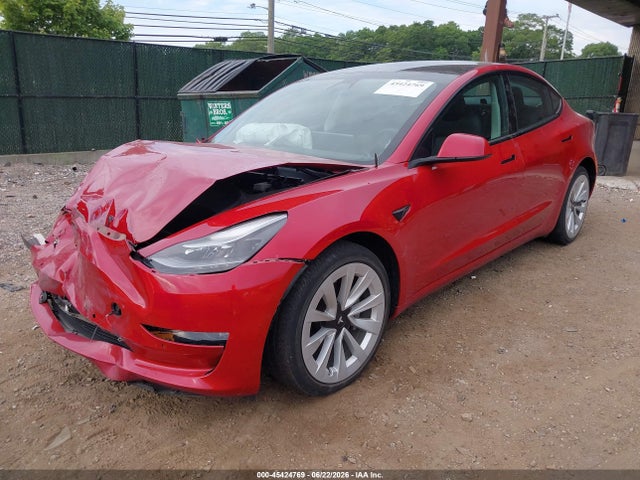 Tesla Model 3 Long Range 2021 5YJ3E1EB9MF060865 Image 2