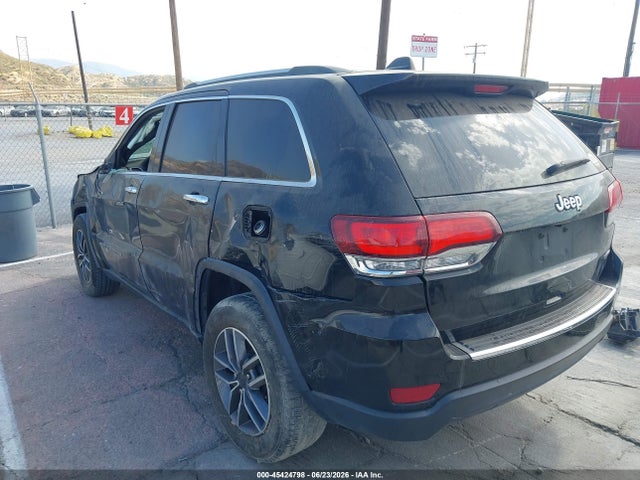 Продаж на аукціоні авто 2020 Jeep Grand Cherokee Limited 4x2, vin: 1C4RJEBG6LC285060, номер лоту: 45424798