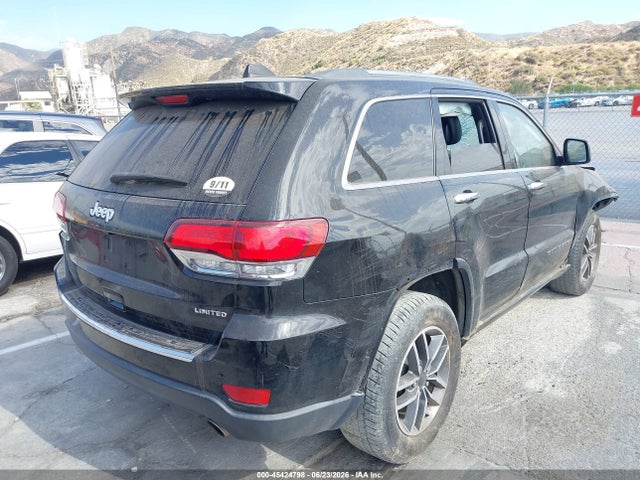 Продаж на аукціоні авто 2020 Jeep Grand Cherokee Limited 4x2, vin: 1C4RJEBG6LC285060, номер лоту: 45424798