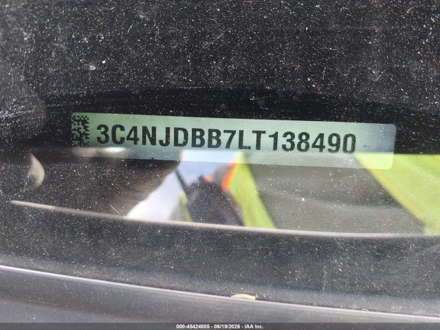 Aukcja sprzedaży 2020 Jeep Compass Latitude 4x4, vin: 3C4NJDBB7LT138490, numer aukcji: 45424805