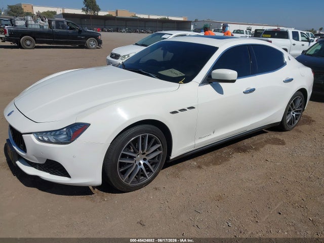 45424882 :رقم المزاد ، ZAM57XSA0F1131895 vin ، 2015 Maserati Ghibli مزاد بيع