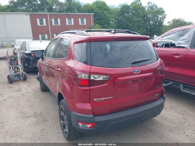 Aukcja sprzedaży 2018 Ford Ecosport Ses, vin: MAJ6P1CL6JC211677, numer aukcji: 45424891