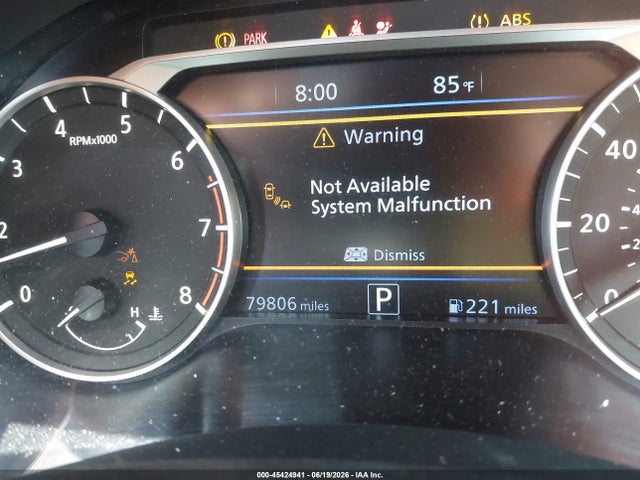 1N4BL4EV6LC158654 Nissan Altima Sl Fwd