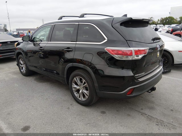 5TDKKRFH2FS055902 Toyota Highlander Xle V6