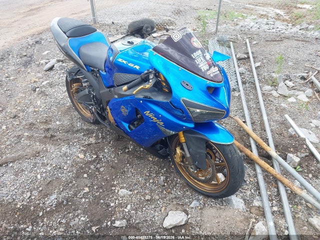 45425275 :رقم المزاد ، JKBZXJC1X5A024066 vin ، 2005 Kawasaki Zx636 C1 مزاد بيع