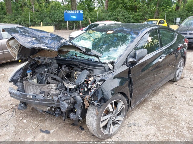 45425293 :رقم المزاد ، KMHDH4AE9EU096203 vin ، 2014 Hyundai Elantra Limited مزاد بيع