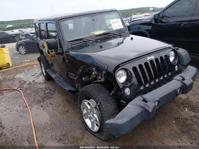 2015 Jeep Wrangler Unlimited Sport მანქანა იყიდება აუქციონზე, vin: 1C4BJWDGXFL577724, აუქციონის ნომერი: 45425357