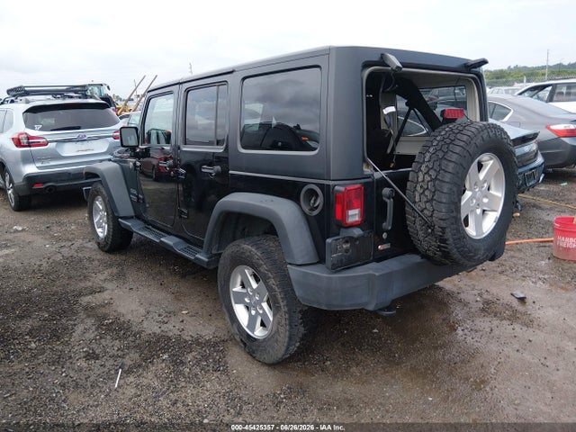 2015 Jeep Wrangler Unlimited Sport მანქანა იყიდება აუქციონზე, vin: 1C4BJWDGXFL577724, აუქციონის ნომერი: 45425357