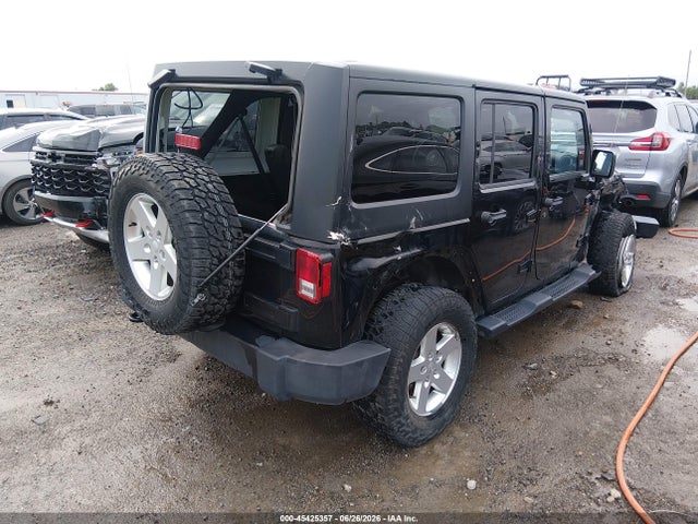 2015 Jeep Wrangler Unlimited Sport მანქანა იყიდება აუქციონზე, vin: 1C4BJWDGXFL577724, აუქციონის ნომერი: 45425357
