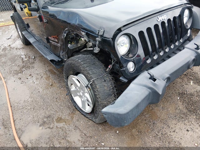 2015 Jeep Wrangler Unlimited Sport მანქანა იყიდება აუქციონზე, vin: 1C4BJWDGXFL577724, აუქციონის ნომერი: 45425357