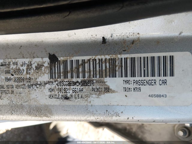 2012 Chrysler 200 Touring მანქანა იყიდება აუქციონზე, vin: 1C3CCBBBXCN139210, აუქციონის ნომერი: 45425445