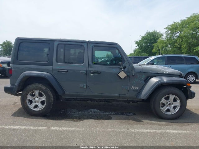 Продаж на аукціоні авто 2021 Jeep Wrangler Unlimited Sport S 4x4, vin: 1C4HJXDN7MW508886, номер лоту: 45425480