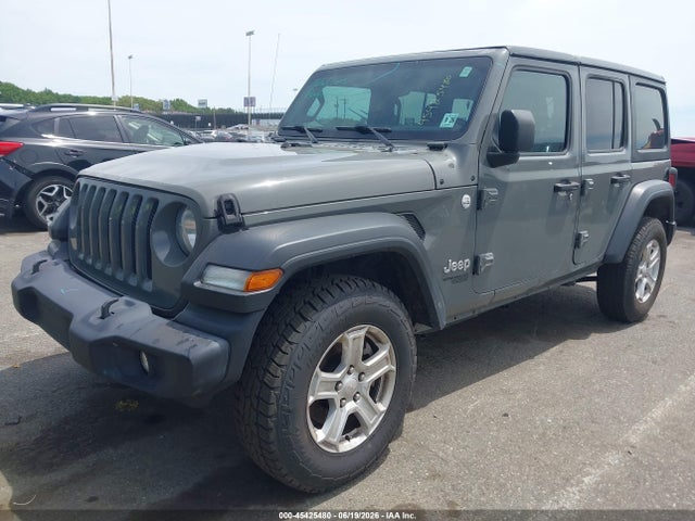 Продажа на аукционе авто 2021 Jeep Wrangler Unlimited Sport S 4x4, vin: 1C4HJXDN7MW508886, номер лота: 45425480