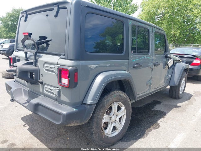 2021 Jeep Wrangler Unlimited Sport S 4x4 მანქანა იყიდება აუქციონზე, vin: 1C4HJXDN7MW508886, აუქციონის ნომერი: 45425480