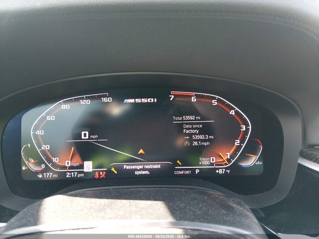 2020 Bmw M550i Xdrive მანქანა იყიდება აუქციონზე, vin: WBAJS7C00LBN96011, აუქციონის ნომერი: 45425500