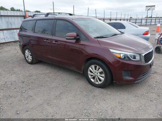 Auction sale of the 2016 Kia Sedona Lx, vin: KNDMB5C15G6142252, lot number: 45425581